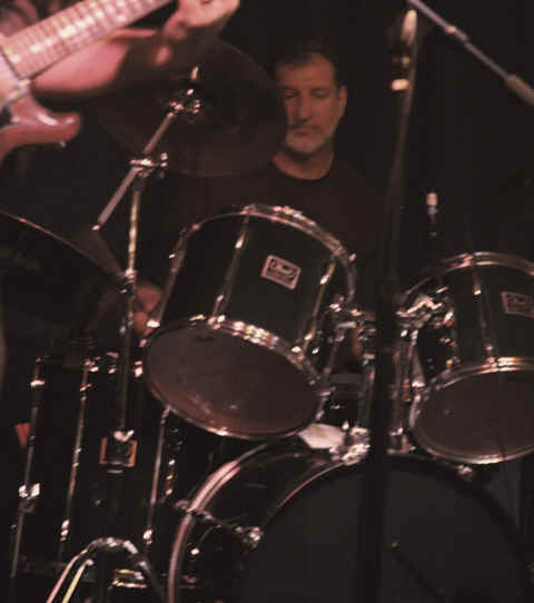 Al on drums